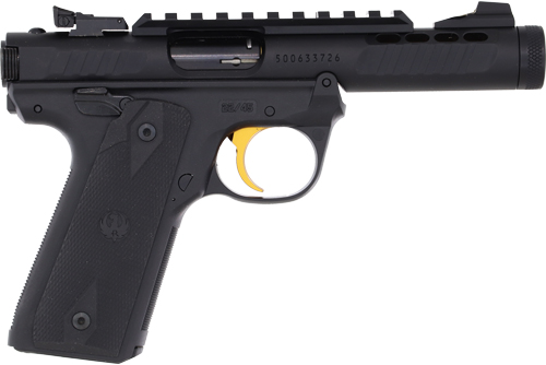 Ruger Mark IV 22/45 Lite .22 LR Pistol, Black, 4.4" Threaded Barrel, 10+1 product image