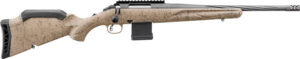 Ruger American Gen II Ranch 5.56 NATO Bolt-Action Rifle, 16.10" Barrel, Cobalt Cerakote Finish, Flat Dark Earth Synthetic Stock