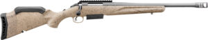 Ruger American Gen II Ranch 450 Bushmaster Bolt-Action Rifle, 16.10" Barrel, Cobalt Cerakote Finish, Flat Dark Earth Synthetic Stock
