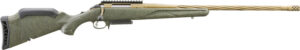 Ruger American Gen II Predator 308 Win Bolt-Action Rifle, 22" Barrel, Bronze Cerakote Finish, Green Splatter Stock