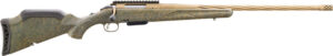 Ruger American Gen II Predator 223 Remington Bolt-Action Rifle, 22" Barrel, Bronze Cerakote Finish, Green Splatter Stock