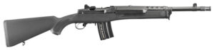 Ruger Mini-14 Tactical .300 AAC Blackout Rifle, Black Synthetic, Threaded Barrel, 20-Round