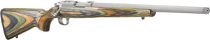 Ruger 77/17 .17 Hornet, Green Mountain Laminate Stock, Stainless Finish
