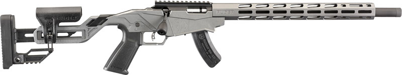 Ruger Precision Rimfire .22 LR 18-Inch, Gray Finish, 15-Round