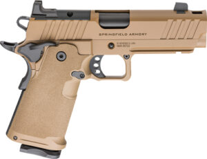 Springfield Armory 1911 DS Prodigy Comp AOS 9mm 4.25-Inch 17+1/20+1 Coyote Brown product image