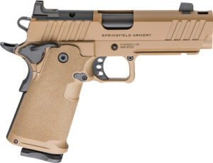 Springfield Armory 1911 DS Prodigy Comp AOS 9mm 4.25-Inch 10+1 Low Capacity Coyote Brown product image