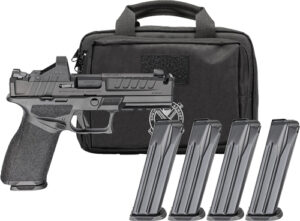 Springfield Armory Echelon 4.5F Comp 9mm 4.5-Inch Pistol, CA Compliant, Gear Pac, 10-Round, U-Dot Sights