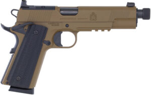 Springfield Armory 1911 Operator AOS .45 ACP 5-Inch 8+1 Threaded Barrel Coyote Brown product image