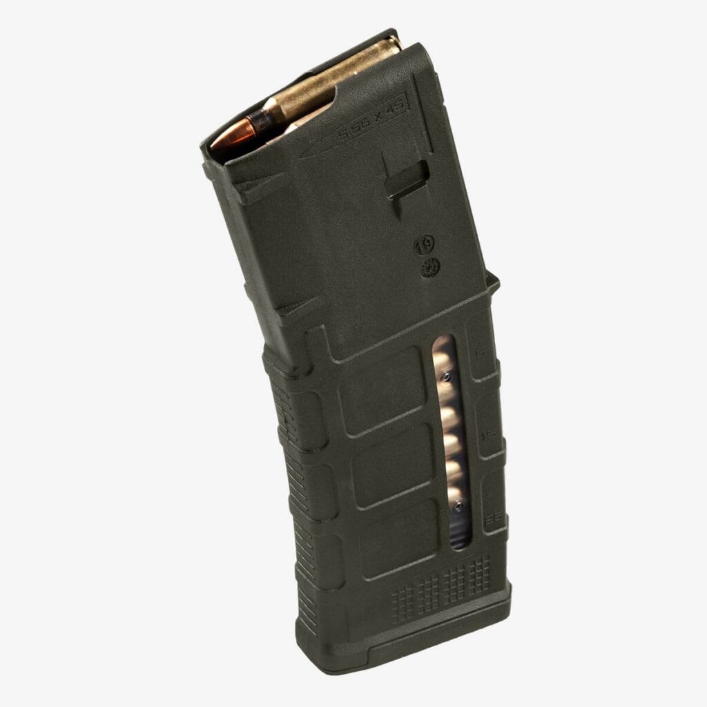 Magpul PMAG 30 AR/M4 Gen M3 Window Magazine, 5.56/.223, 30-Round, ODG