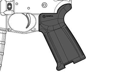 Magpul MOE Grip Black AR-15/M4