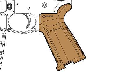 Magpul MOE Grip Flat Dark Earth AR-15/M4
