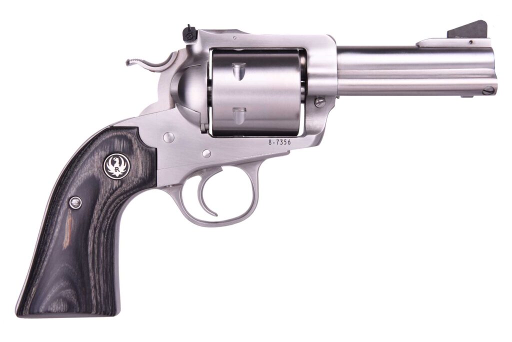 Ruger Blackhawk Bisley .45 Colt / .45 ACP Revolver, 3.75" Barrel, Stainless, Convertible product image