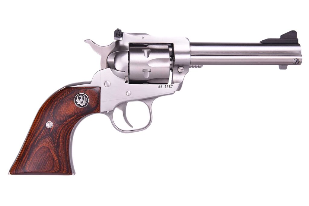 Ruger Single-Six .22 LR/.22 WMR Revolver, 4-5/8" Barrel, 6-Round, Lipsey Exclusive, Stainless