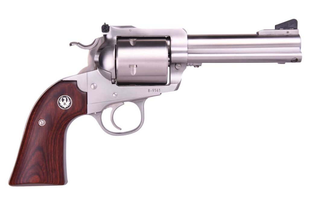 Ruger Super Blackhawk Bisley .480 Ruger Revolver, 4.62" Barrel, Stainless, 5-Shot, Wood Grip product image