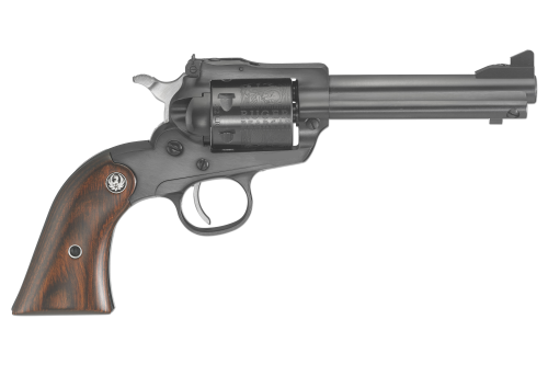 Ruger Bearcat .22 LR Revolver, 4.2" Barrel, 6-Round, Hardwood Grip, Adjustable Sights, Blued