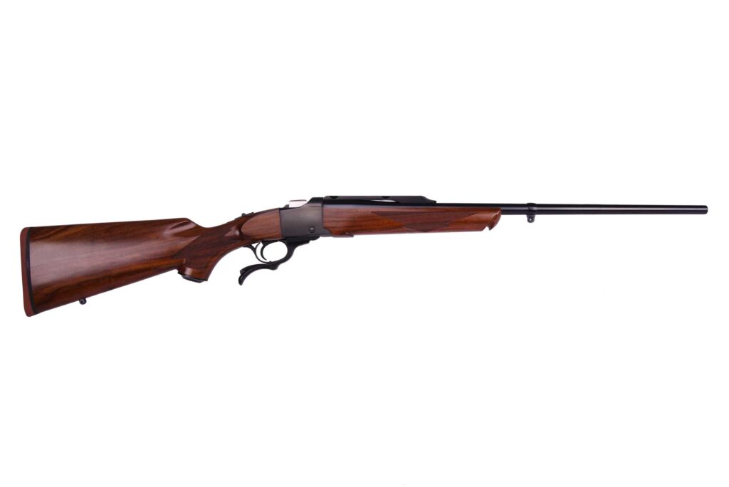 Ruger No. 1 1AH Light Sporter 6.5 Creedmoor 24-Inch, Walnut Stock, Blued Finish