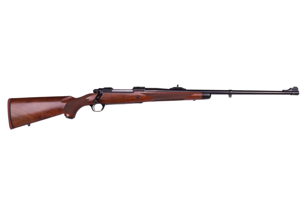 Ruger Hawkeye African 35 Whelen 24-Inch Blued Walnut Rifle