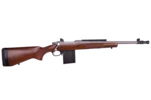 Ruger Gunsite Scout .308 Win, Walnut Stock, Stainless Finish, 10-Round