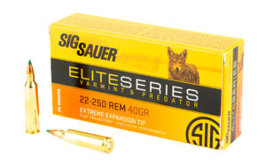Sig Sauer .22-250 Rem 40GR Varmint & Predator