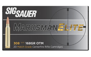 SIG Sauer .308 Win 168gr OTM Ammo, 20 Rounds