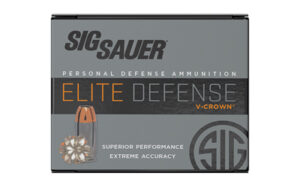 SIG Sauer .45 Auto 185gr JHP Ammo, 20 Rounds