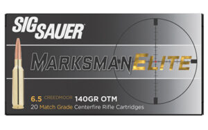 SIG Sauer 6.5 Creedmoor 140gr OTM Ammo, 20 Rounds