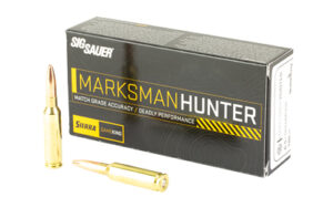 SIG Sauer 6.5 Creedmoor 130gr GameKing Ammo, 20 Rounds