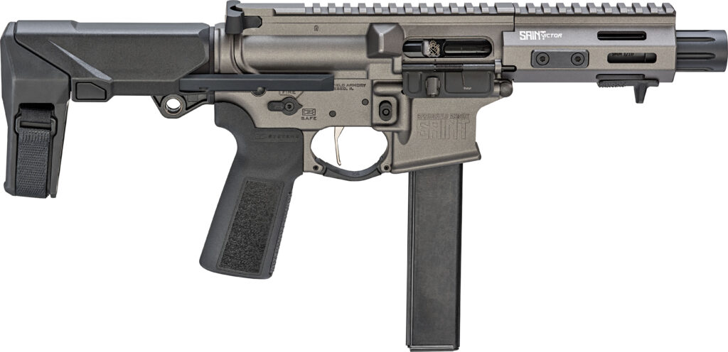Springfield Armory SAINT Victor 9mm PDW 5.5-Inch AR Pistol 32+1 Tungsten product image