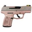 Ruger Max-9 9mm Pistol, 3.2" Barrel, 12+1, Rose Gold Frame, Rose Engraved Slide