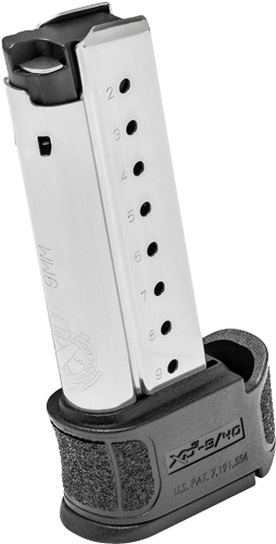 Springfield Armory XD-S Mod.2 9mm 9-Round Magazine Stainless Steel With Black Sleeve - Image 5