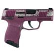 SIG P365 Black Cherry Roses .380, 3.1 in. barrel, 10-round
