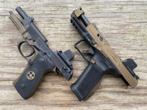 Holosun EPS Carry footprint and EPS size comparison
