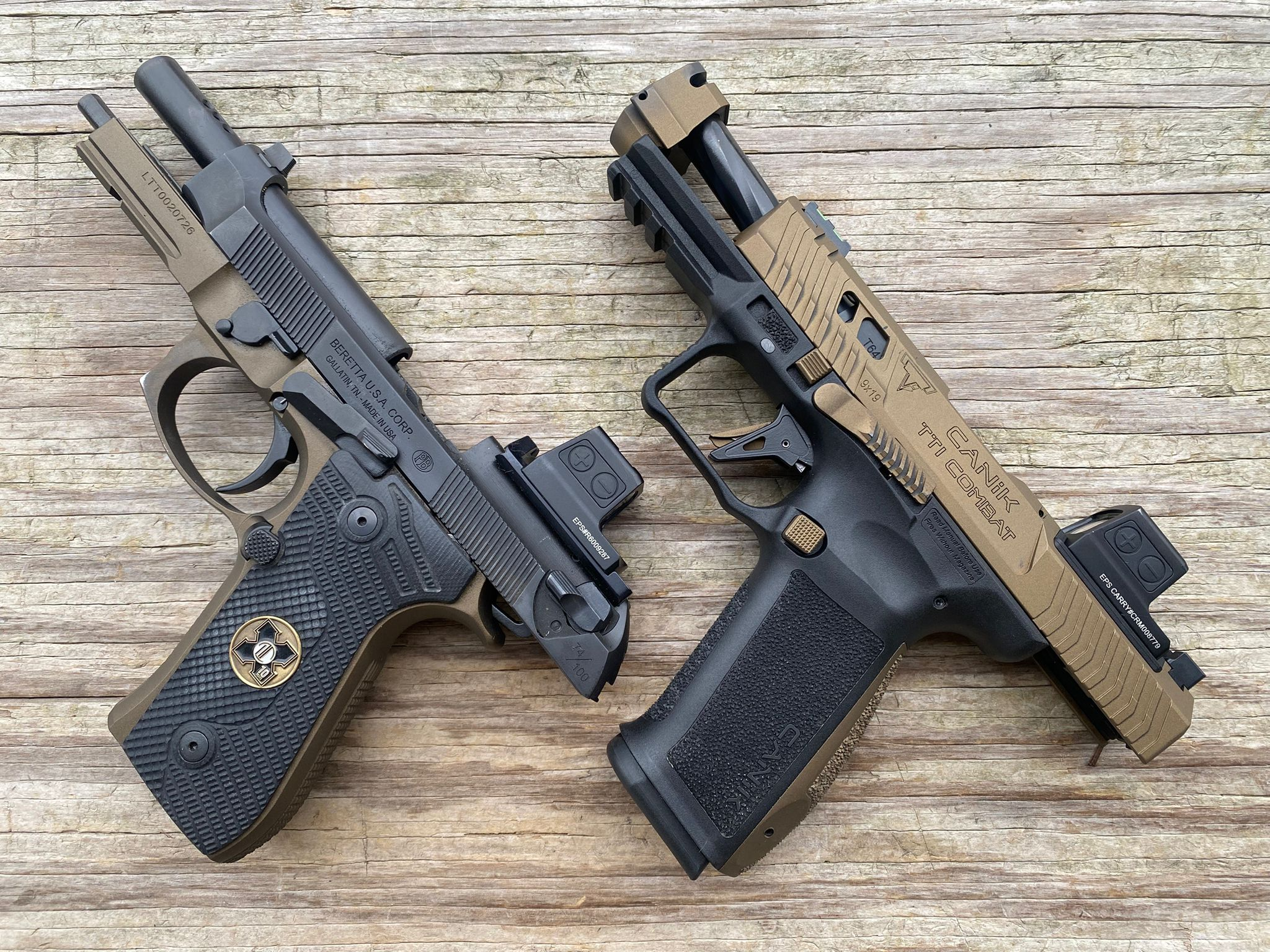 Holosun EPS vs EPS Carry: Full-Size vs Slimline Enclosed Optics