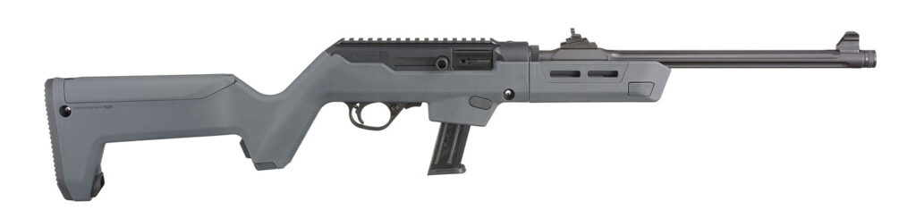Ruger PC Carbine Backpacker 9mm Luger 16.1-Inch, Stealth Gray Backpacker Stock, 17-Round