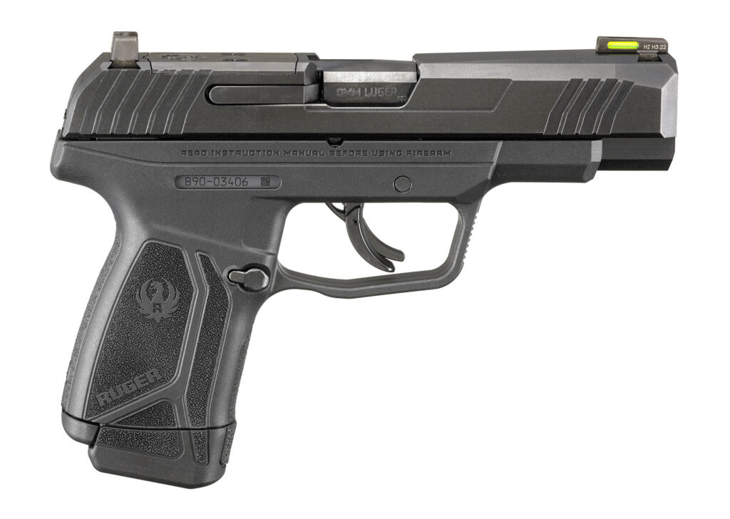 Ruger Max-9 9mm Pistol, 4" Barrel, 12+1, Long Slide, Two Magazines