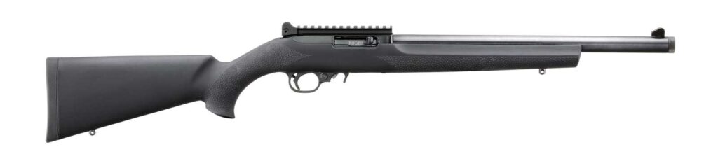 Ruger 10/22 Hogue OverMolded .22 LR 16.12" Threaded Rifle, 10-Round
