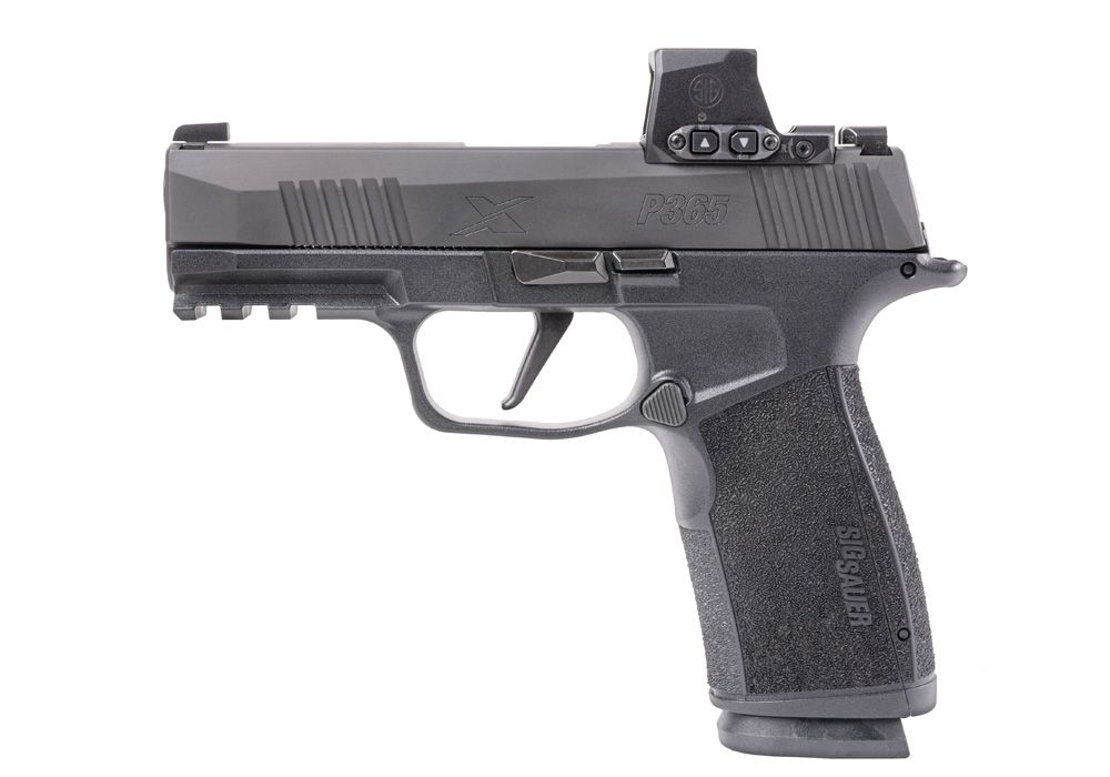 SIG P365X ROMEO-X Compact P365-XMACRO with ROMEO-X Compact 9mm Pistol, 3.7" Barrel, 17-Round