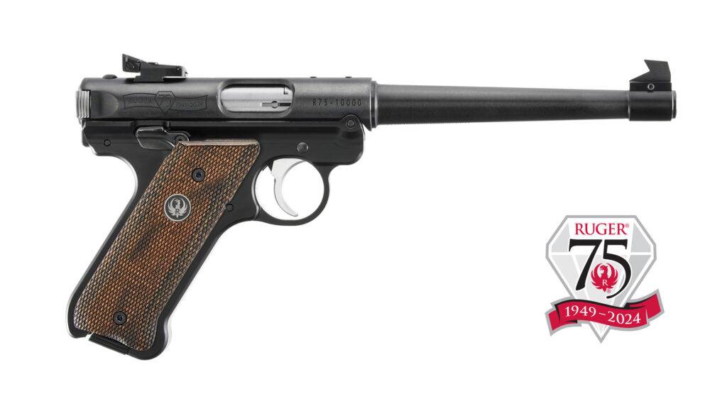 Ruger Mark IV Standard .22 LR Pistol, 75th Anniversary, 4.75" Barrel, 10+1 product image