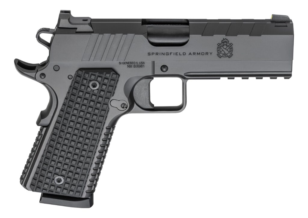 Springfield Armory 1911 Emissary Blackout .45 ACP 4.25-Inch Pistol 8+1 Black product image