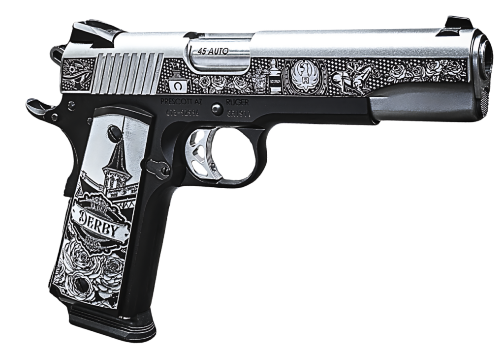 Ruger SR1911 150th Kentucky Derby Lightweight .45 ACP Pistol, 5" Barrel, 8+1 product image