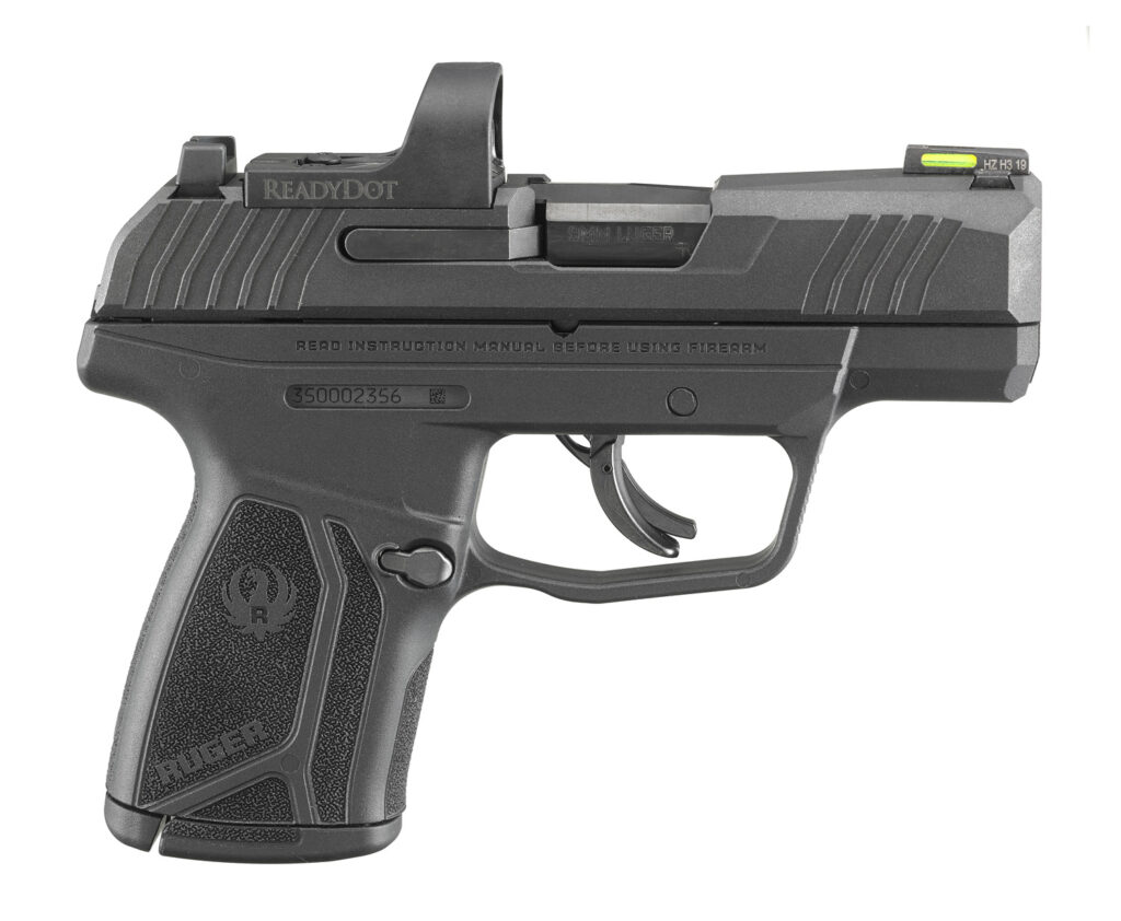 Ruger Max-9 9mm Pistol, 3.2" Barrel, 12+1, Red Dot Optic