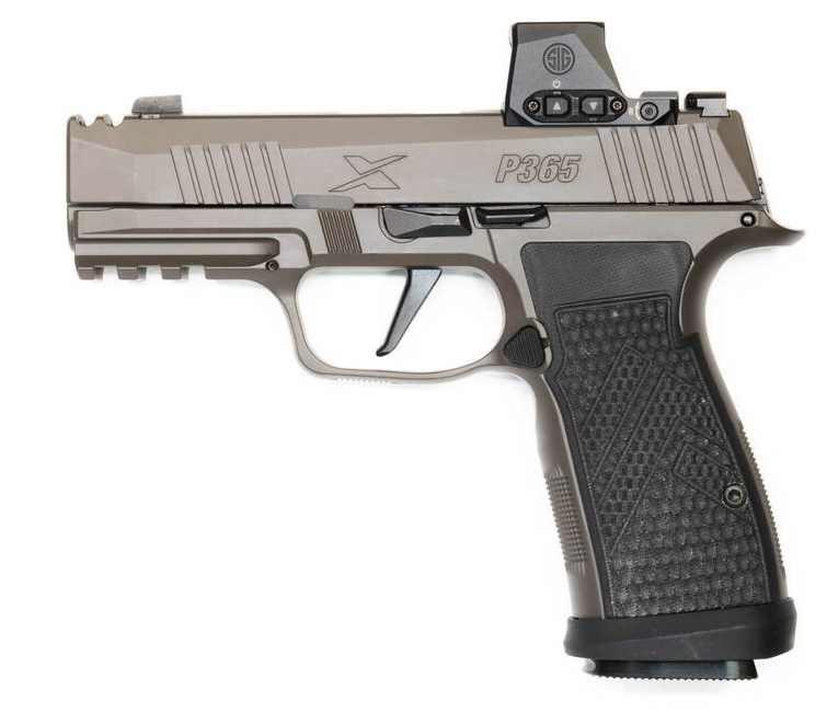 SIG P365 AXG Legion ROMEO-X P365 AXG Legion with ROMEO-X Compact 9mm Pistol, 3.1" Barrel, 17-Round