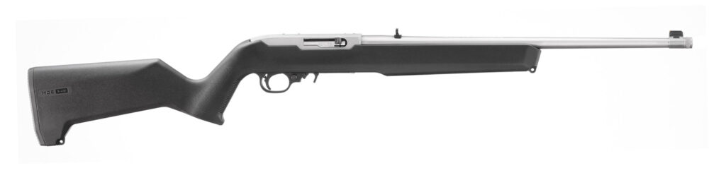 Ruger 10/22 MOE X-22 .22 LR 18.5" Threaded Stainless Rifle, 10-Round