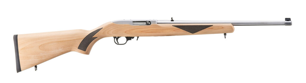 Ruger 10/22 Sporter .22 LR 18.5" Stainless/Natural Wood Rifle, 10-Round