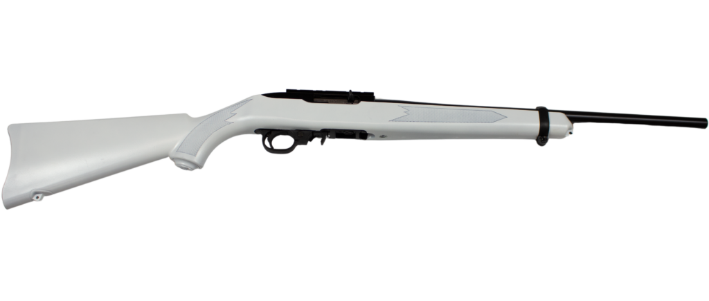Ruger 10/22 Carbine .22 LR 18.5" White Synthetic Rifle, 10-Round