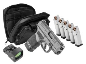 Springfield Armory Hellcat OSP 9mm 3-Inch Pistol 11+1/13+1 Gear Up Package CT-1500 Red Dot Black product image