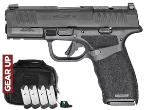 Springfield Armory Hellcat Pro OSP 9mm Pistol 15+1/17+1 Gear Up Package CT-1500 Red Dot Black product image