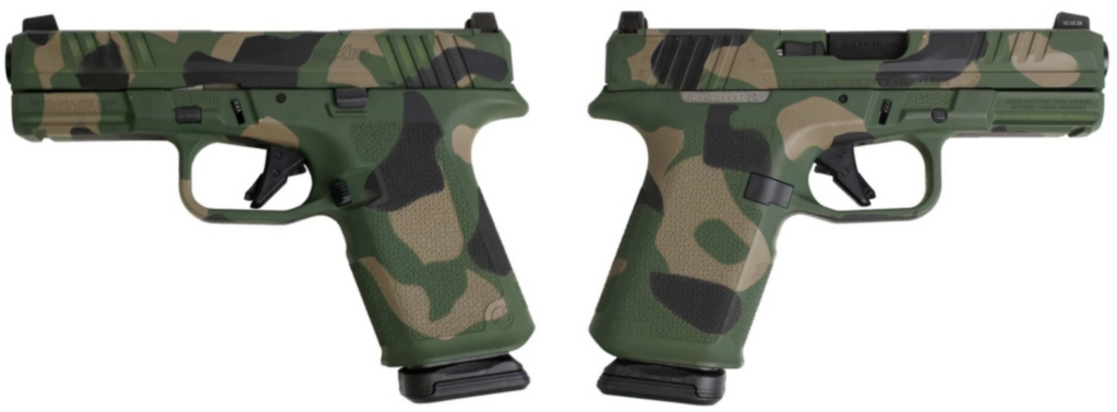 Ruger RXM 9mm Pistol, M81 Camo, 4" Barrel, 15+1 product image