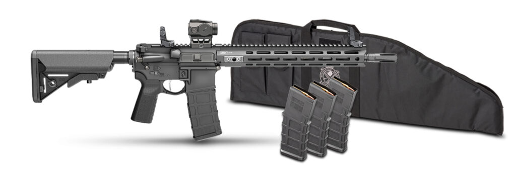 Springfield Armory SAINT Victor V2 Gear Pac 5.56 NATO 14-Inch Pinned and Welded Rifle 30+1 Black product image