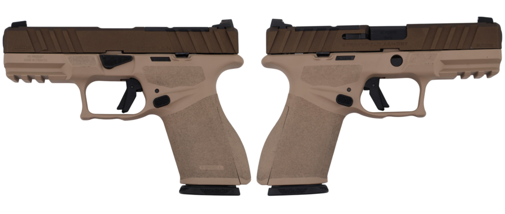Springfield Armory Echelon Alpha 4.0C 9mm Pistol 15-Round Two-Tone Tan product image